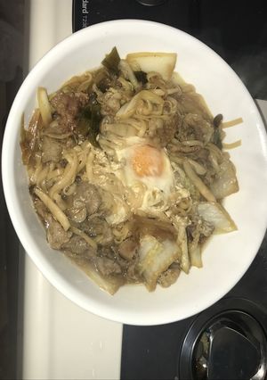 駆逐ハ級のうどんすき-レシピのメイン写真