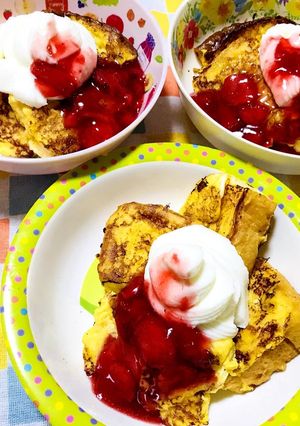 砂糖を入れないフレンチトースト★-レシピのメイン写真