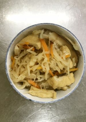 ポリ袋で切り干し大根の煮物-レシピのメイン写真