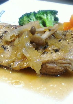 圧力鍋で煮物♪鶏肉の洋風バルサミコ煮込み-レシピのメイン写真