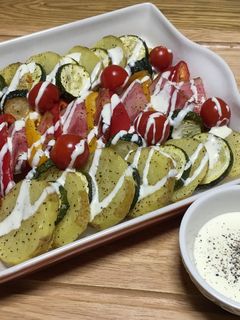 グリル野菜のポテトサラダ-レシピのメイン写真