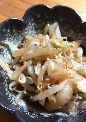レンジでもやしのピリ辛ナムル-レシピのメイン写真