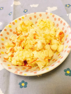 香ばしい‼︎エビ天風⁈ポテトサラダ-レシピのメイン写真
