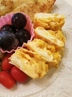 とうもろこしいり玉子焼き-レシピのメイン写真