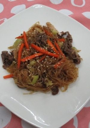 すき焼きチャプチェ-レシピのメイン写真