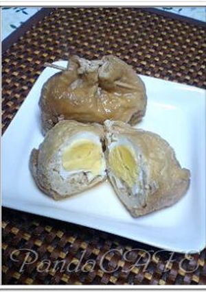 油揚げとたまごの巾着煮☆-レシピのメイン写真