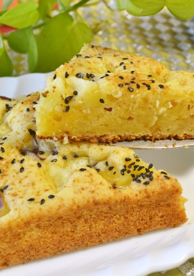 簡単！ほくほくさつまいもケーキ♪-レシピのメイン写真