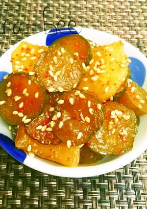 ご飯が進む♪ピリ辛ラーポンキューちゃん-レシピのメイン写真