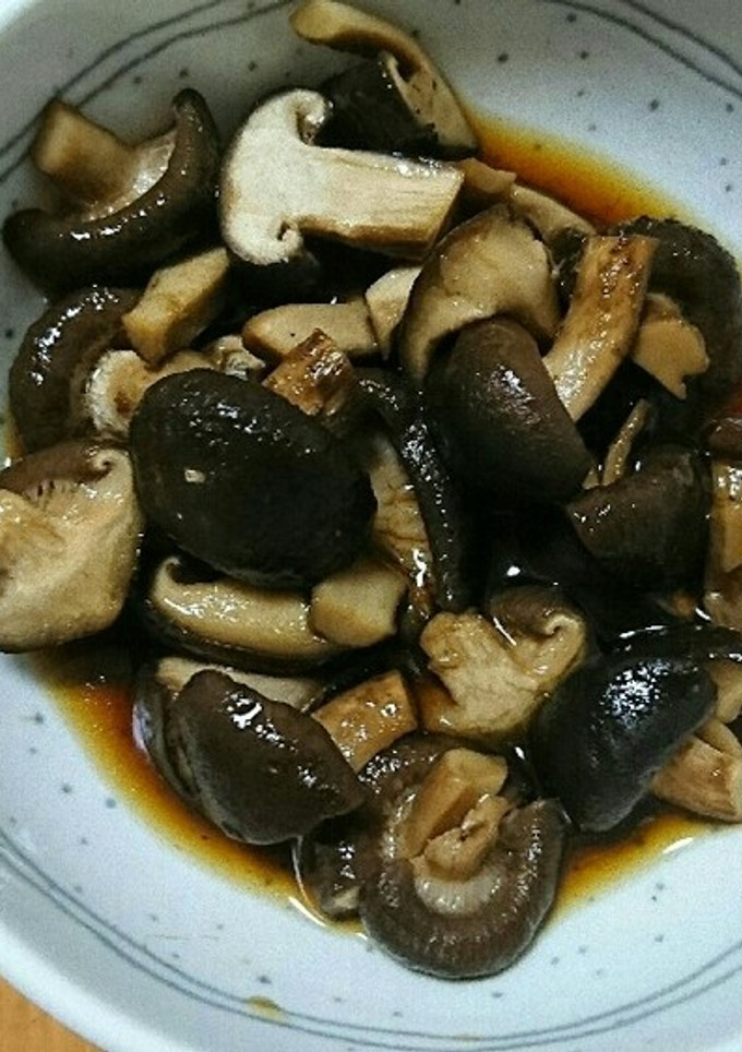 椎茸の柚子胡椒煮-レシピのメイン写真