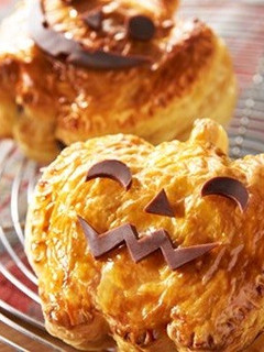 ハロウィンチョコレートかぼちゃパイ-レシピのメイン写真