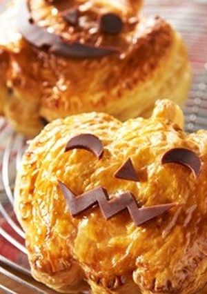 ハロウィンチョコレートかぼちゃパイ-レシピのメイン写真