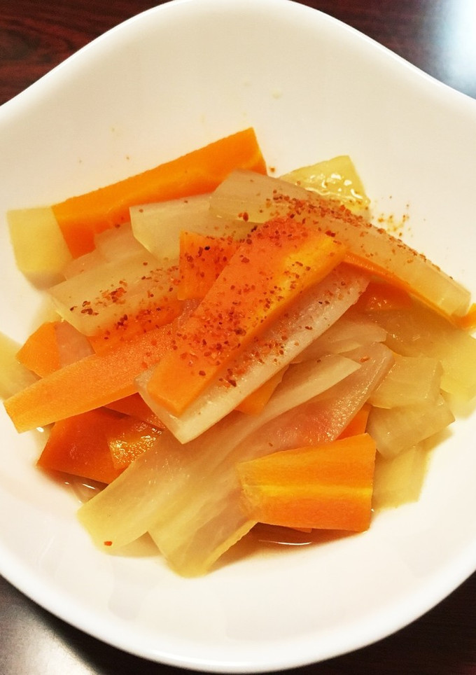 だいこんとにんじんの煮物-レシピのメイン写真