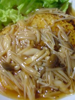 きのこあんかけ♡ふわふわ豆腐ハンバーグ♬-レシピのメイン写真