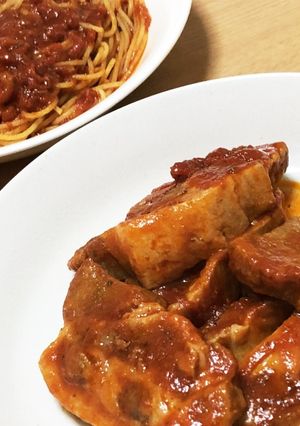 簡単！本格豚肉のラグーのパスタ-レシピのメイン写真