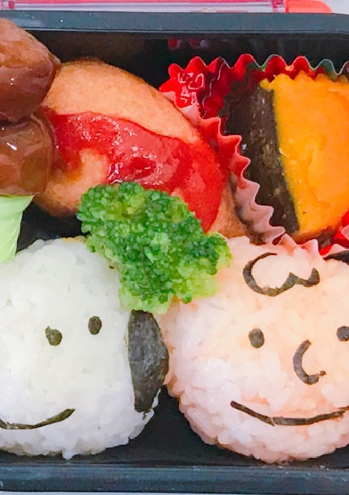 スヌーピー キャラ弁 幼稚園-レシピのメイン写真