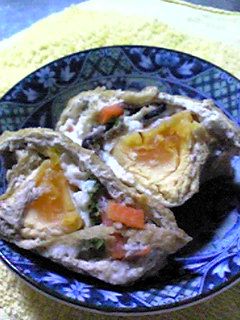 あげと卵の煮物☆袋煮-レシピのメイン写真