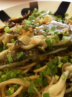 休日のブランチ アクアパッツァ風パスタ-レシピのメイン写真