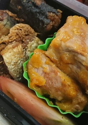 カレーあんかけ風ポークステーキ-レシピのメイン写真