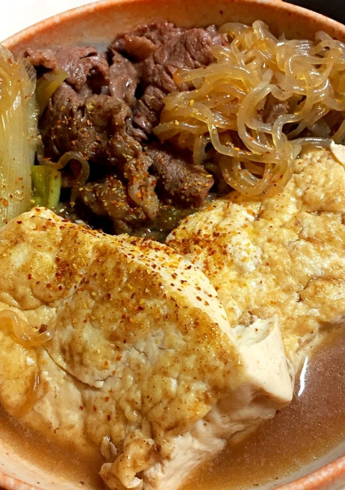 肉豆腐(牛)-レシピのメイン写真