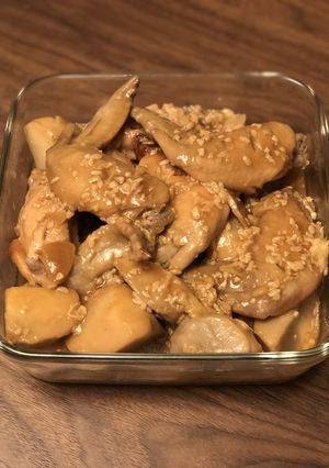 ホロホロ里芋と手羽先煮♡-レシピのメイン写真