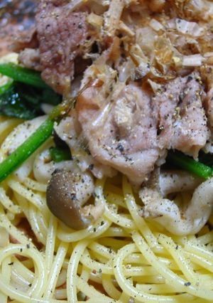 ♪塩味さっぱりパスタ♪-レシピのメイン写真