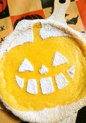 かぼちゃのチーズケーキ～ハロウィン仕様～-レシピのメイン写真
