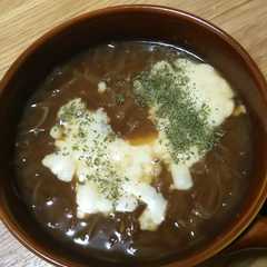 รูปของ 簡単オニオンチーズスープ