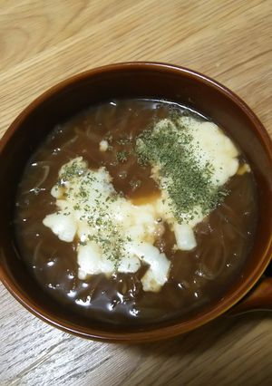 簡単オニオンチーズスープ-レシピのメイン写真