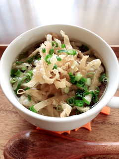 いろいろきのこと揚げワンタンの中華スープ-レシピのメイン写真