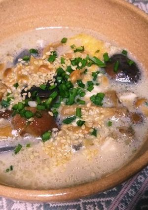 ⅲきのこ納豆汁-レシピのメイン写真