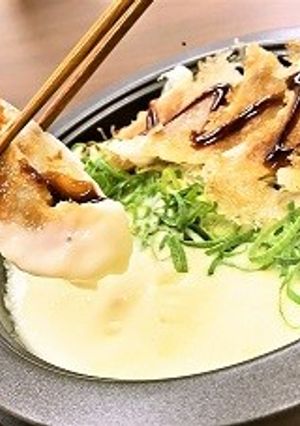 市販で簡単！餃子フォンデュ-レシピのメイン写真