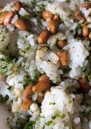 納豆入り！悪魔のおにぎり風まぜご飯-レシピのメイン写真