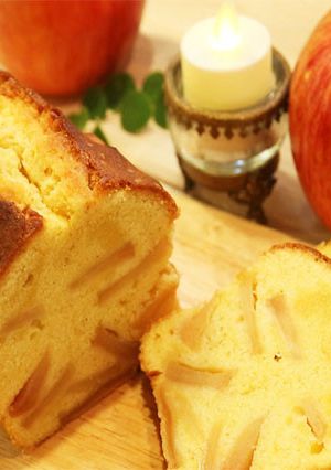 【簡単美味しい!】りんごのパウンドケーキ-レシピのメイン写真