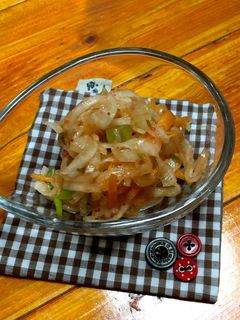 キムチの素で大根の細切りキムチ-レシピのメイン写真