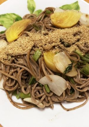 柿とかぶのお蕎麦-レシピのメイン写真