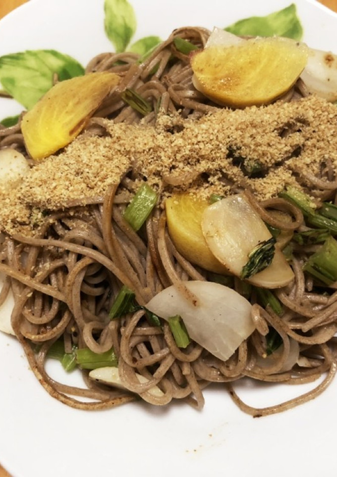 柿とかぶのお蕎麦-レシピのメイン写真