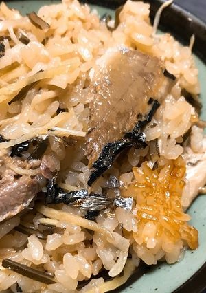 【季節の割烹】塩昆布で簡単秋刀魚ご飯-レシピのメイン写真