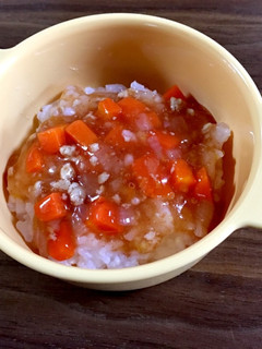 離乳食 簡単 和風あんかけ飯-レシピのメイン写真