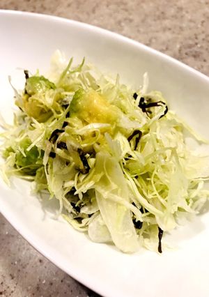 合えるだけ☆キャベツと塩昆布のサラダ☆-レシピのメイン写真