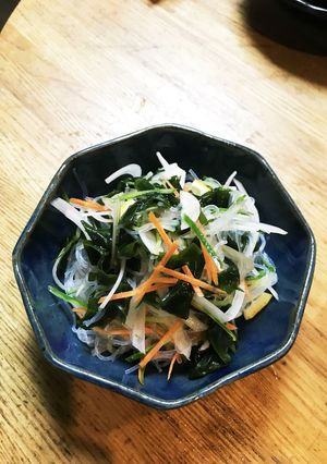 春雨とワカメの酢の物サラダ-レシピのメイン写真