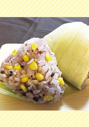 とうもろこし入り雑穀おにぎり-レシピのメイン写真