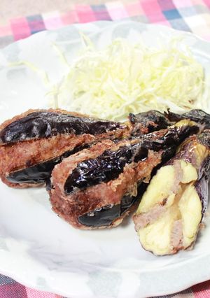 なすハンバーグ-レシピのメイン写真