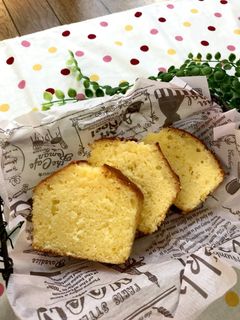 計り不要♪しっとりレモンケーキ♪-レシピのメイン写真
