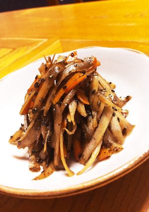 秘密のきんぴらごぼう-レシピのメイン写真
