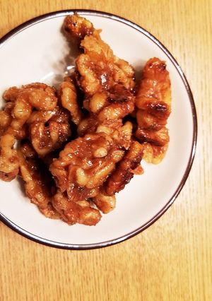 玄米おにぎりの具に❗胡桃の味噌和え-レシピのメイン写真