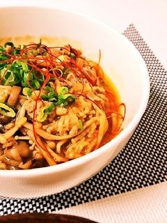 ご飯がすすむ!我が家の麻婆きのこ-レシピのメイン写真