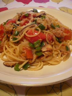 トマトとツナの和風パスタ☆-レシピのメイン写真