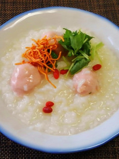 海老団子入り中華粥-レシピのメイン写真