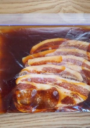 【下味冷凍】豚の生姜焼き-レシピのメイン写真