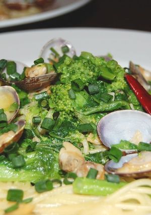 あさりと菜の花のスパゲッティ-レシピのメイン写真